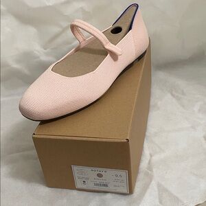 Rothy's Bubbly Pink The Square Mary Jane Flats